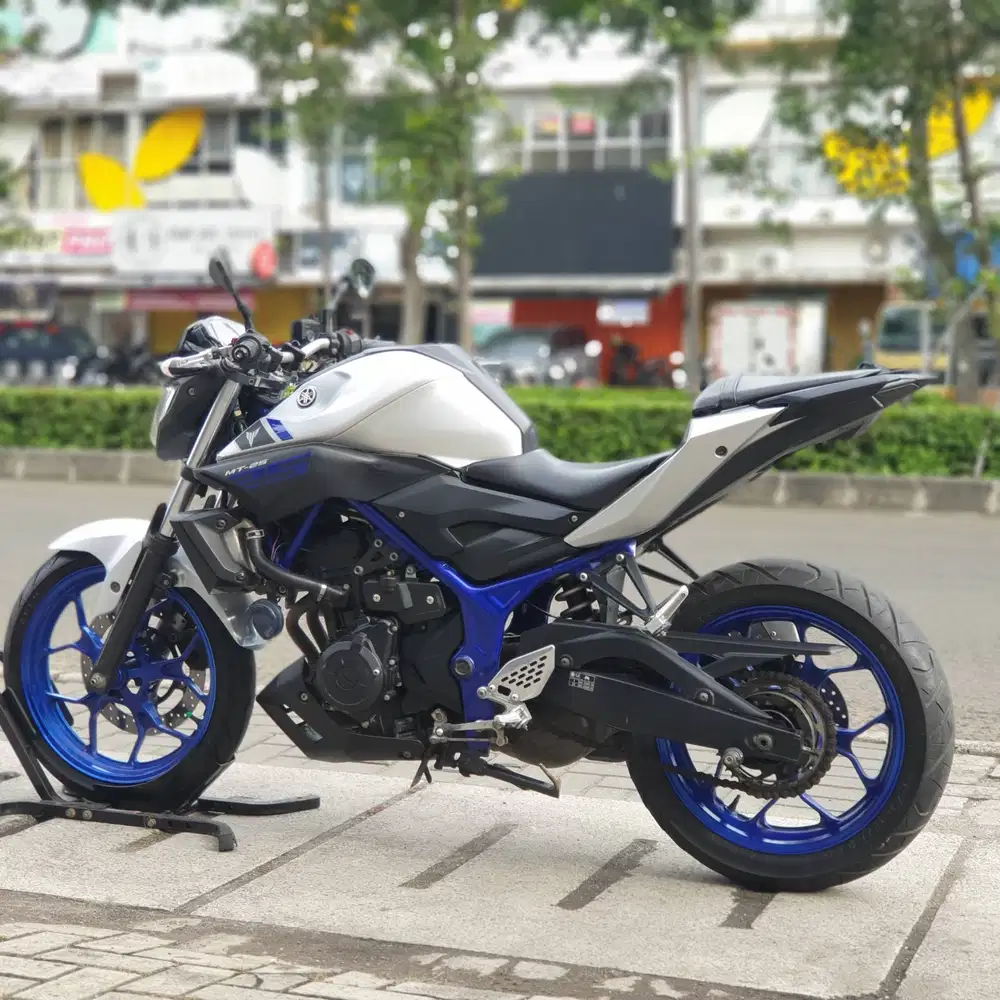 YAMAHA MT25 OLD SILVER 2015 KM RENDAH PAJAK ON SIAP RIDING