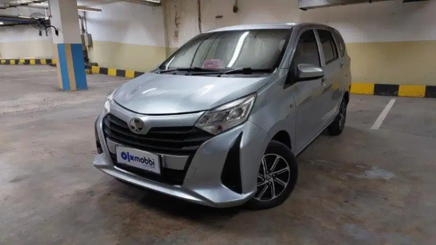 KM Rendah TDP 6JT Toyota Calya 1.2 E STD Bensin-MT 2019 Silver