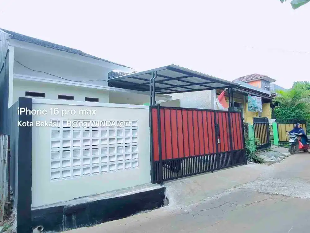 RUMAH KAMPUNG MINIMALIS MEWAH DKT AMA SEMUA FASILITAS UMUM DI CIKETING TUGU ASEM MUSTIKA JAYA BEKASI KOTA
