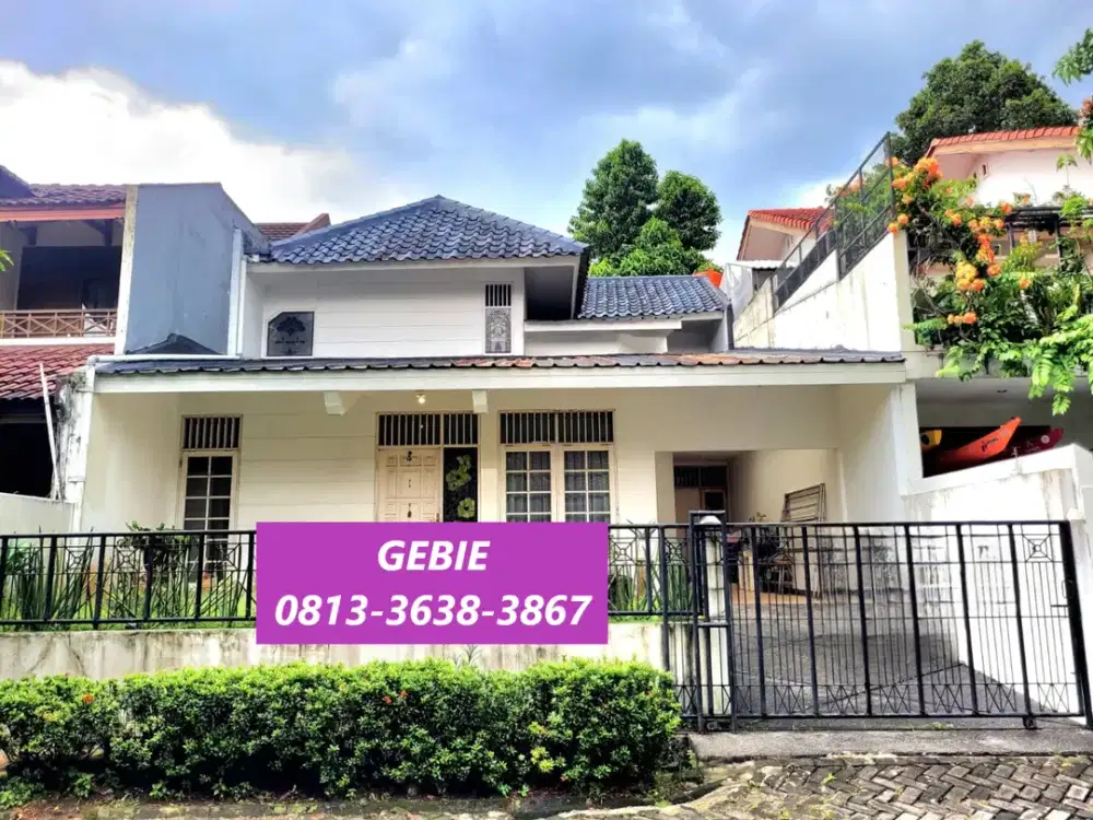 Dijual Rumah Asri 2 Lantai Ada Mini Garden di Rempoa Ciputat GB-17369