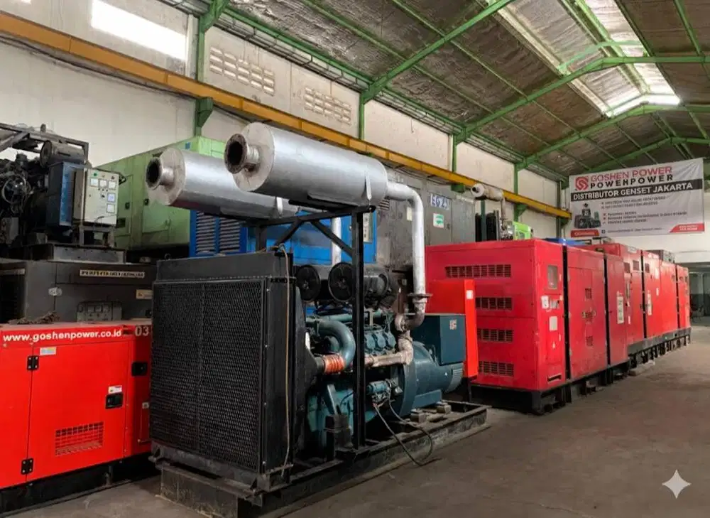 Jual Genset Isuzu, Cummins, Perkins, Doosan
