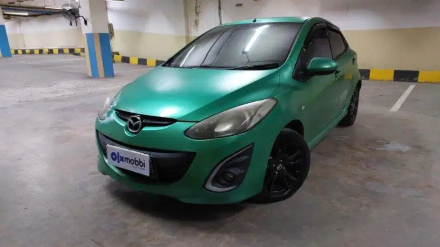 DP Rendah  5JT Mazda 2 1.5 R Bensin-AT 2012 Hijau