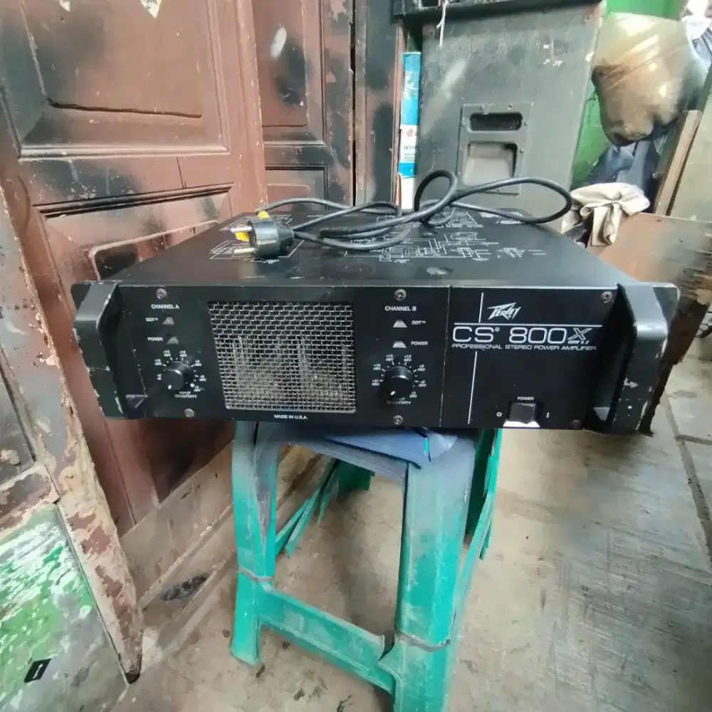 Power Peavey CS800X made in usa