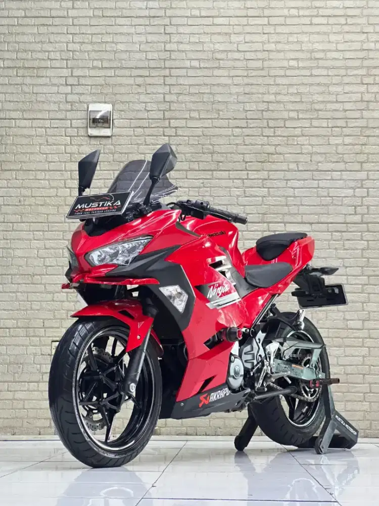 SUPER MULUS‼️ KAWASAKI NINJA 250 FI TH 2022 MERAH GLOSSY NOPOL N KAB