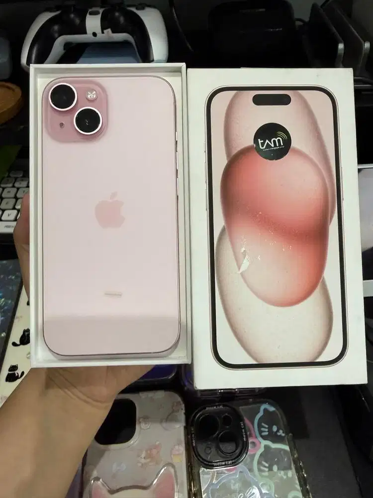 Iphone 15 256GB Ibox Mulus Pink
