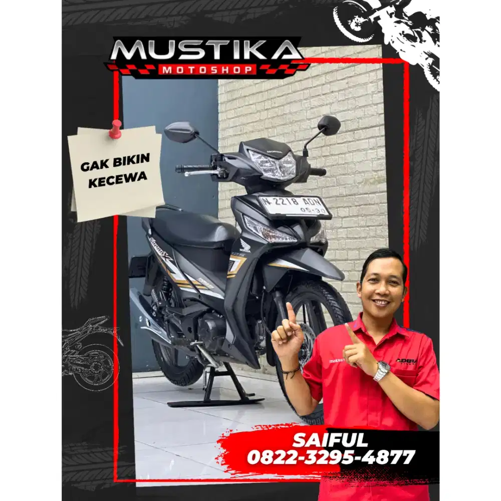 Perfect Condition!!Honda Supra X 125 Fi 2025 N Kota Mulus-Mustika