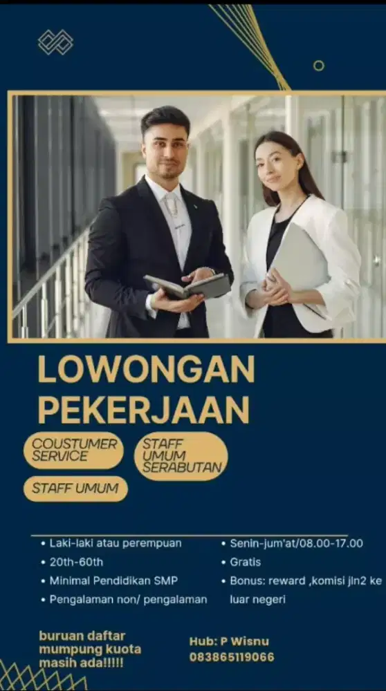 BUKA LOKER SEGERA