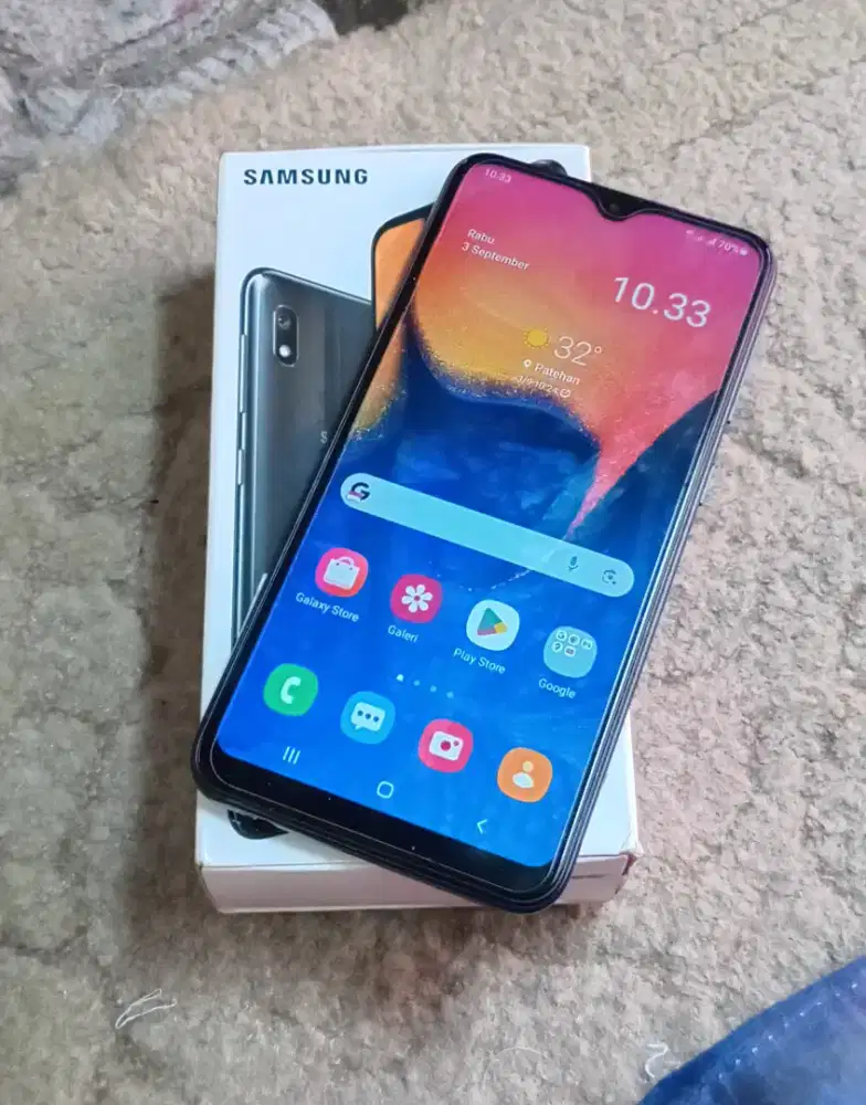 Samsung A10 ori Fullset