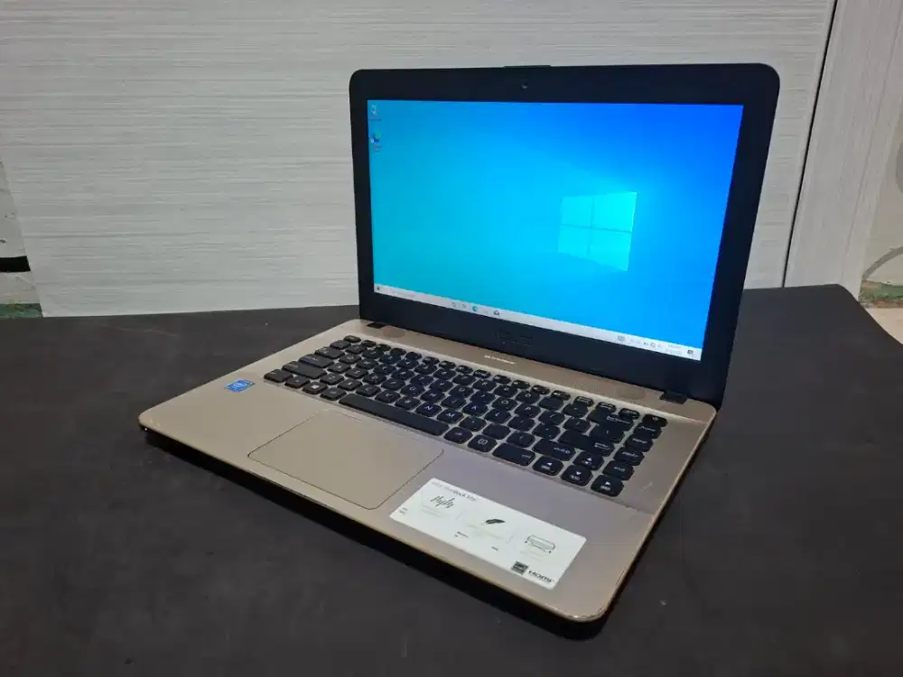 Laptop Asus X441M -CELERON -SSD 128GB -4GB -SIAP PAKAI -MULUS