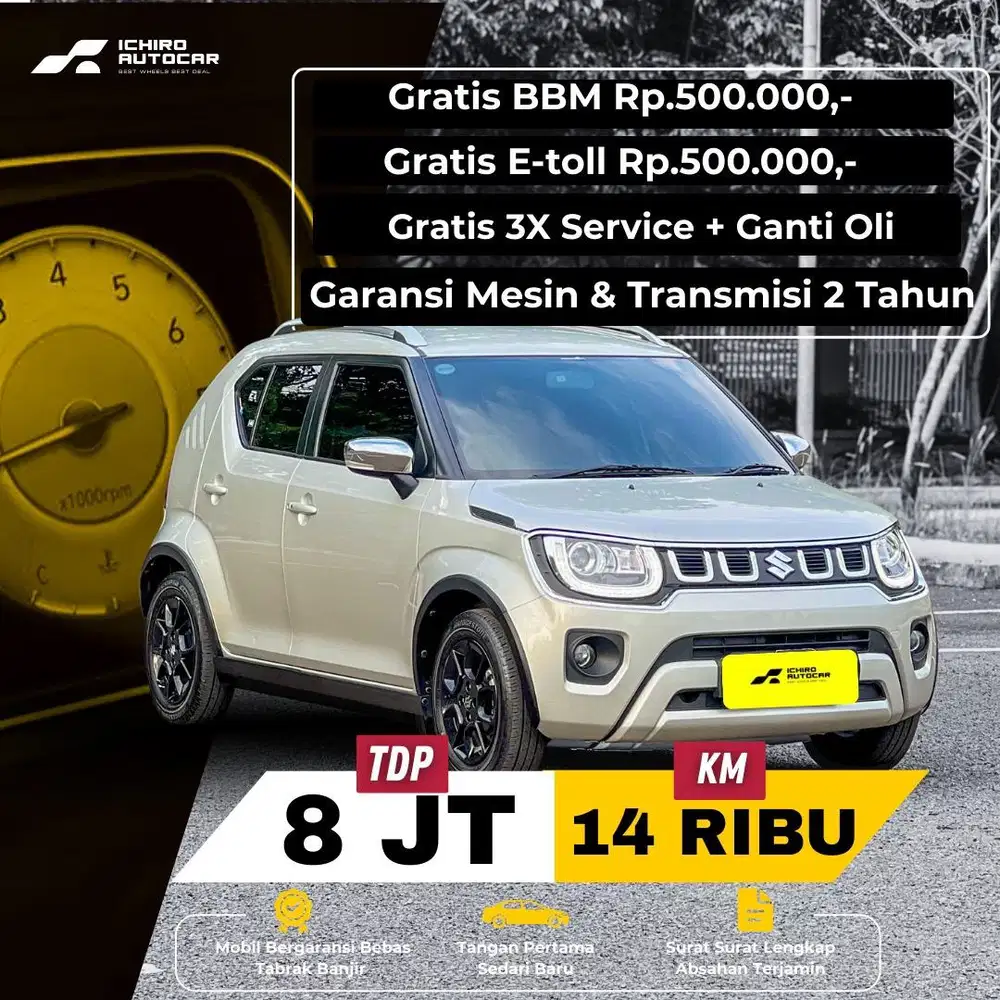 DP MURAH MERIAH SUZUKI IGNIS 2022 KM LOW KONDISI ISTIMEWA