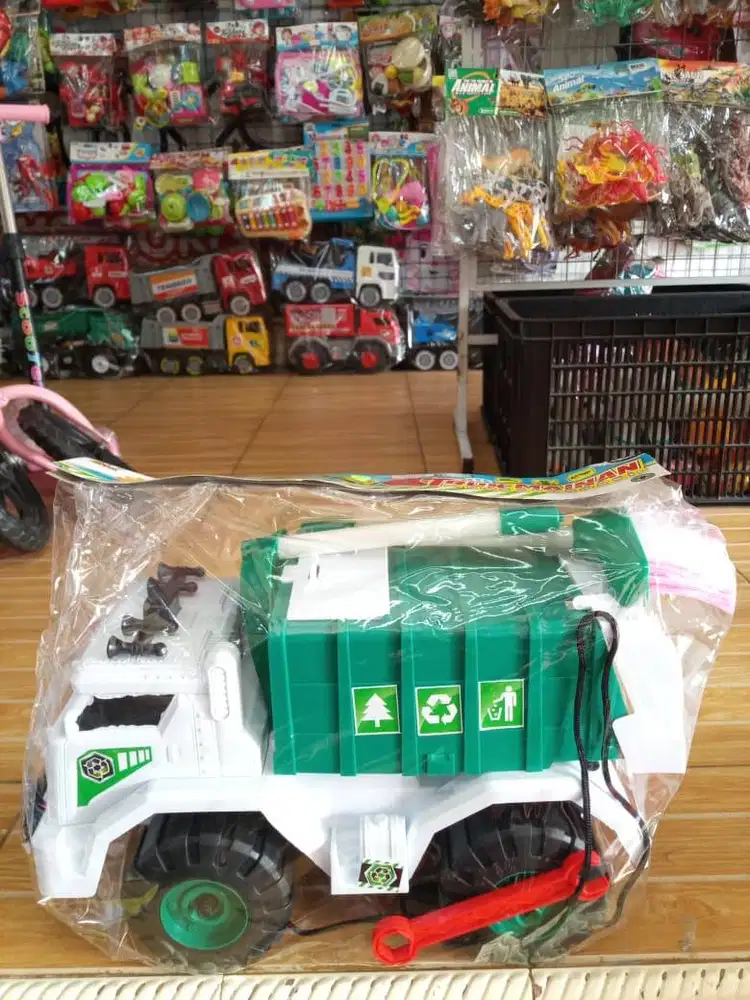 mainan anak truk sampah jumbo