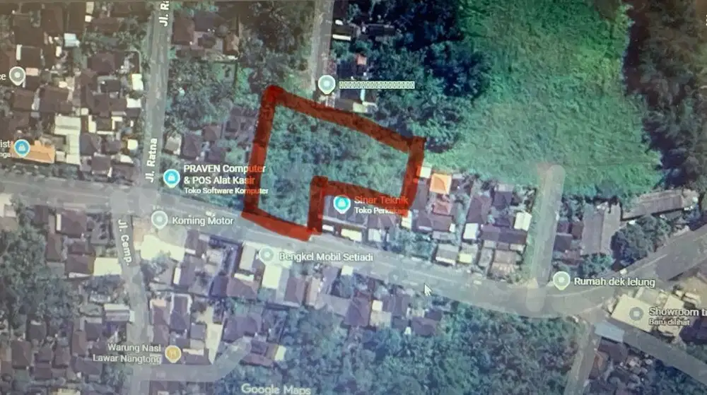 Dijual tanah murah tanpa perantara