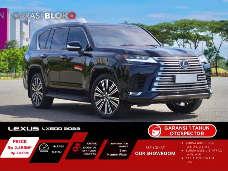Lexus LX600 4x4 3.5T V6 2022