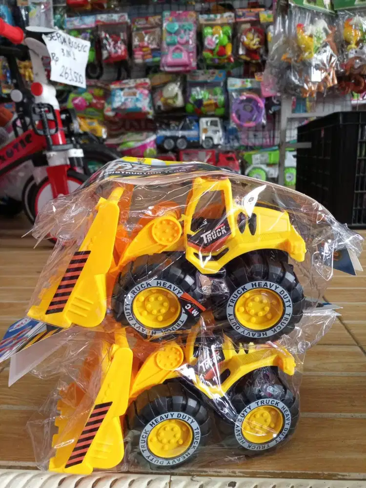 mainan anak truck konstruksi