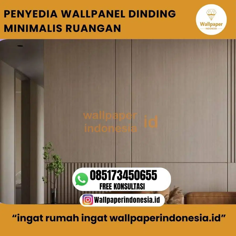 PENYEDIA WALLPANEL DINDING MINIMALIS RUANGAN