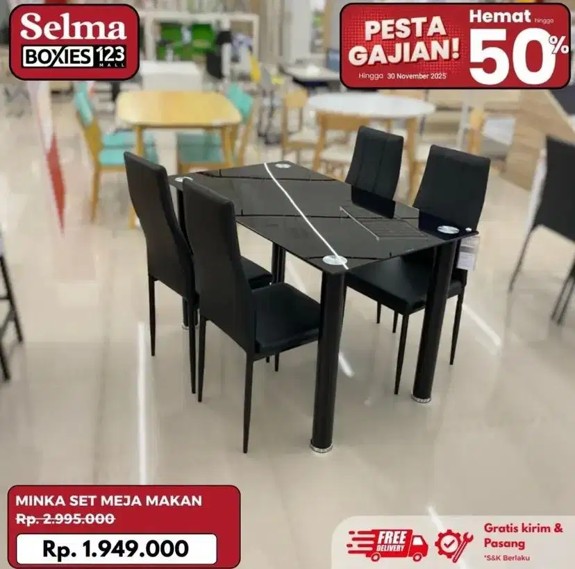 Minka meja makan minimalis