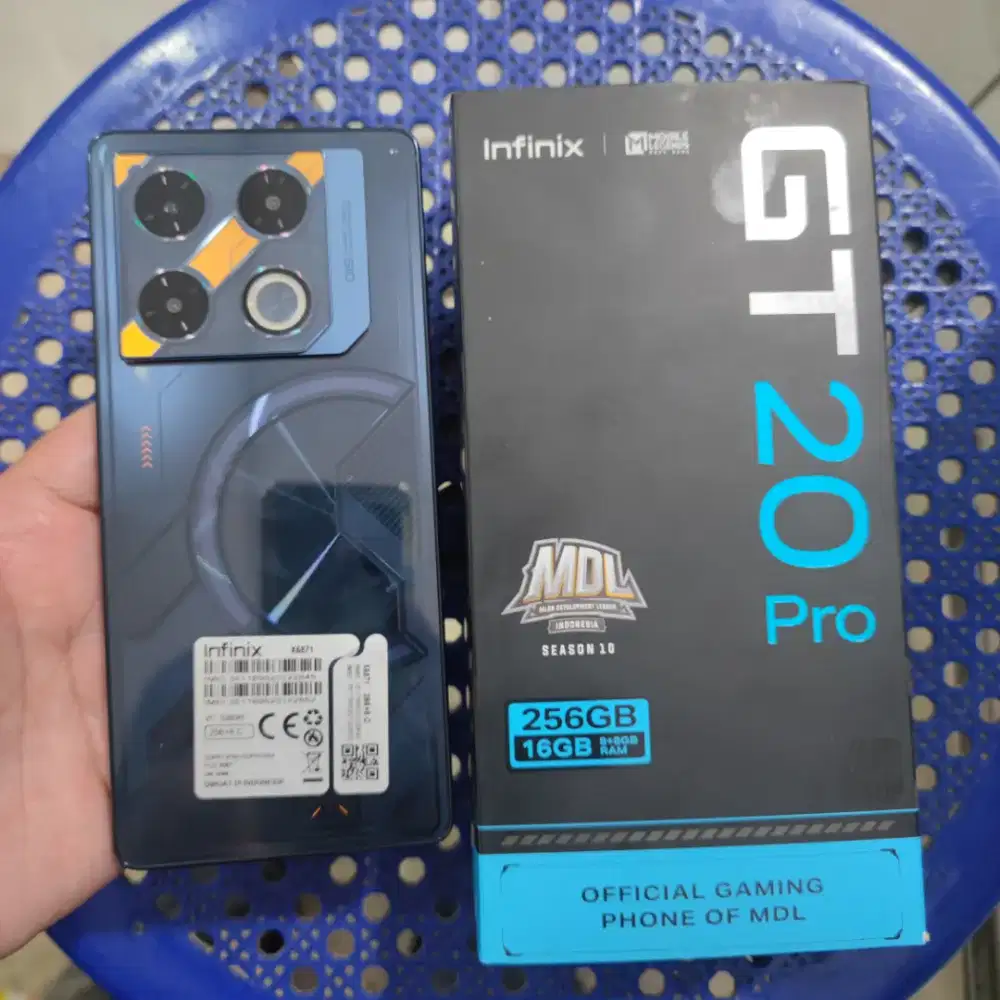 Infinix GT 20 pro 5G ram 8/256gb lengkap