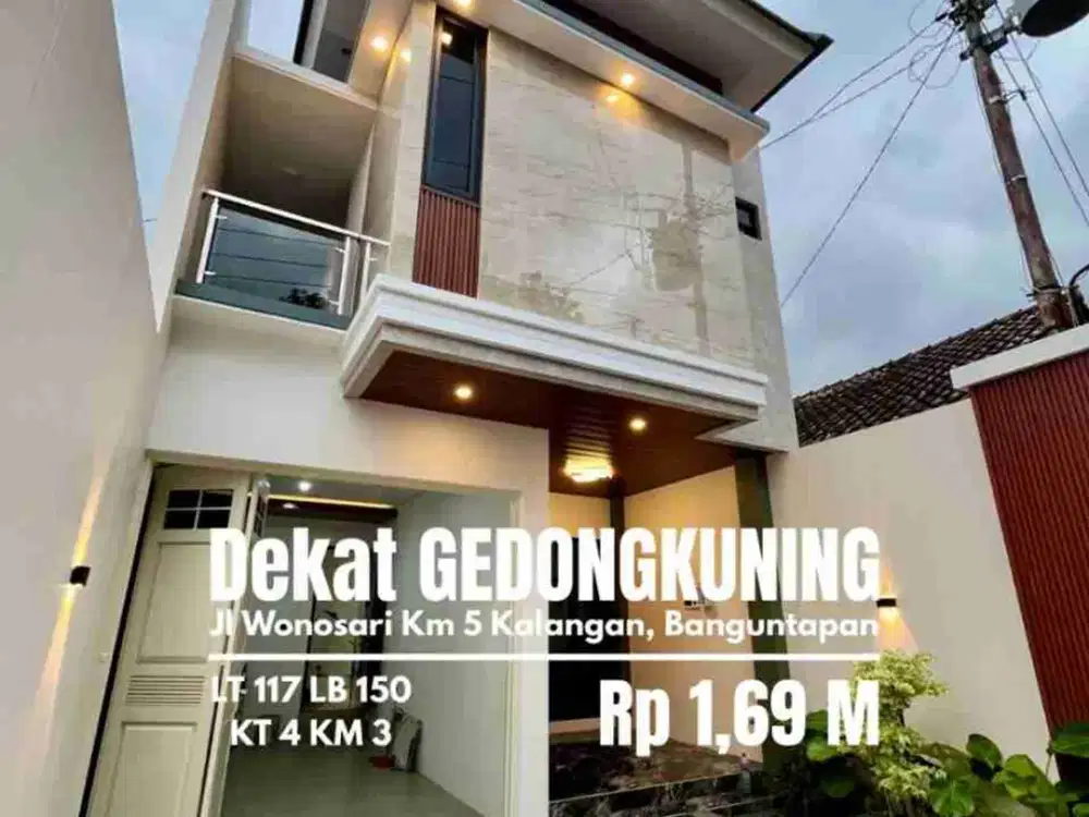 Rumah baru mewah furnish dekat Ringroad ketandan