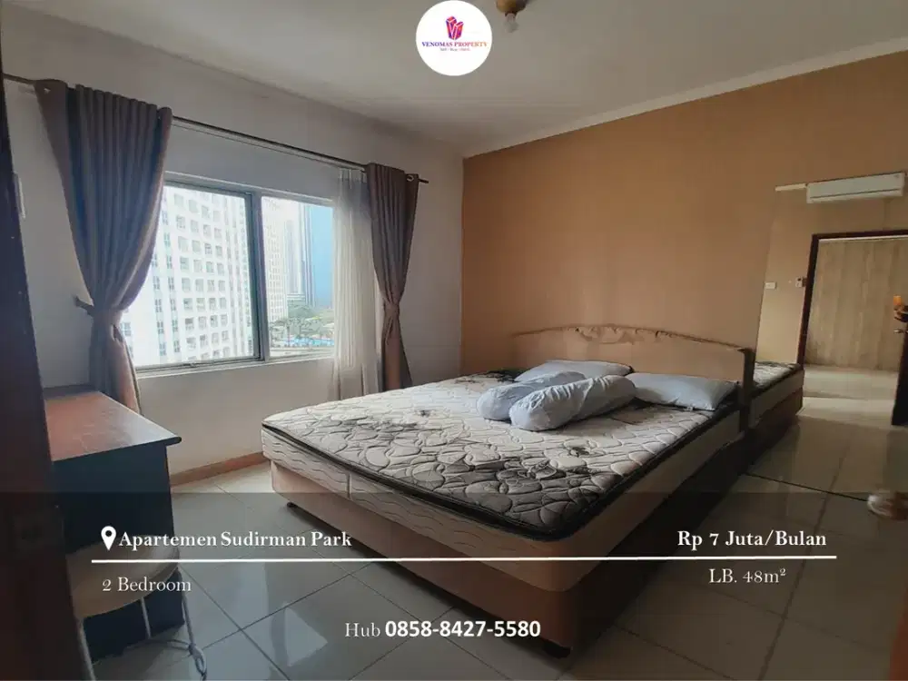 Disewakan Apartement Sudirman Park 2BR Full Furnished Tower A