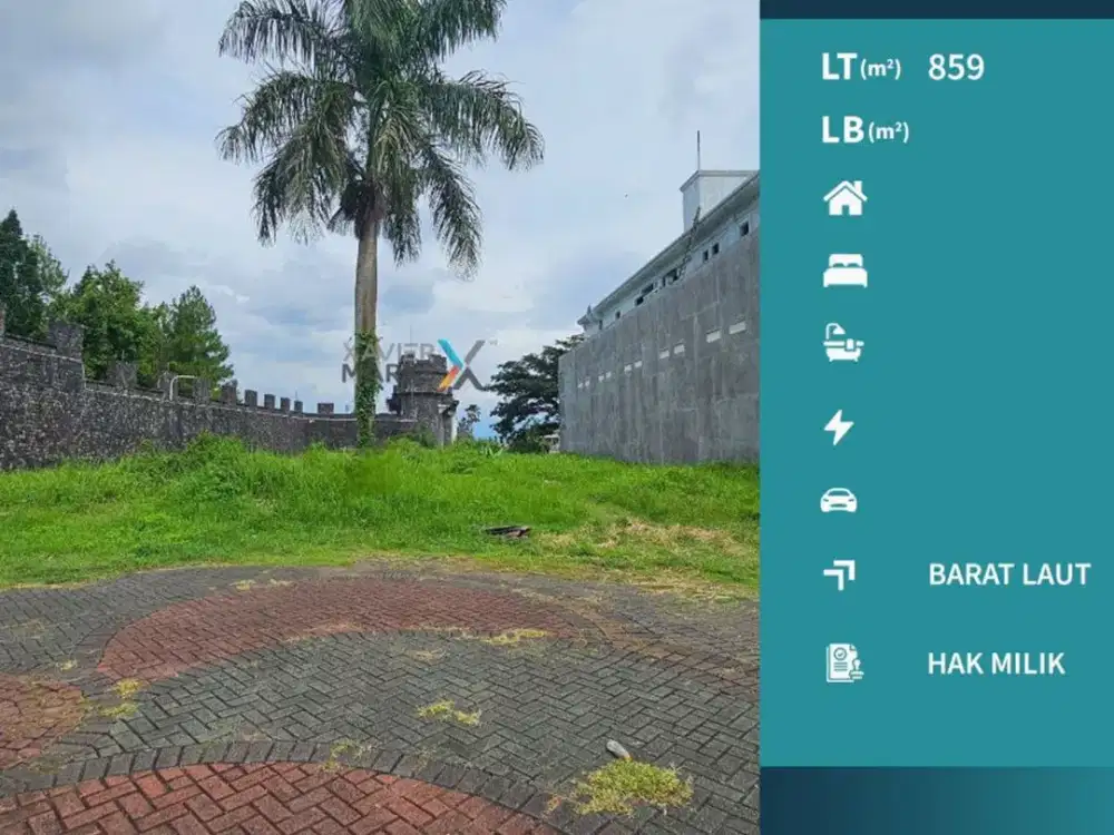 Properti Langka Dijual Tanah Kavling di Villa Puncak Tidar Malang