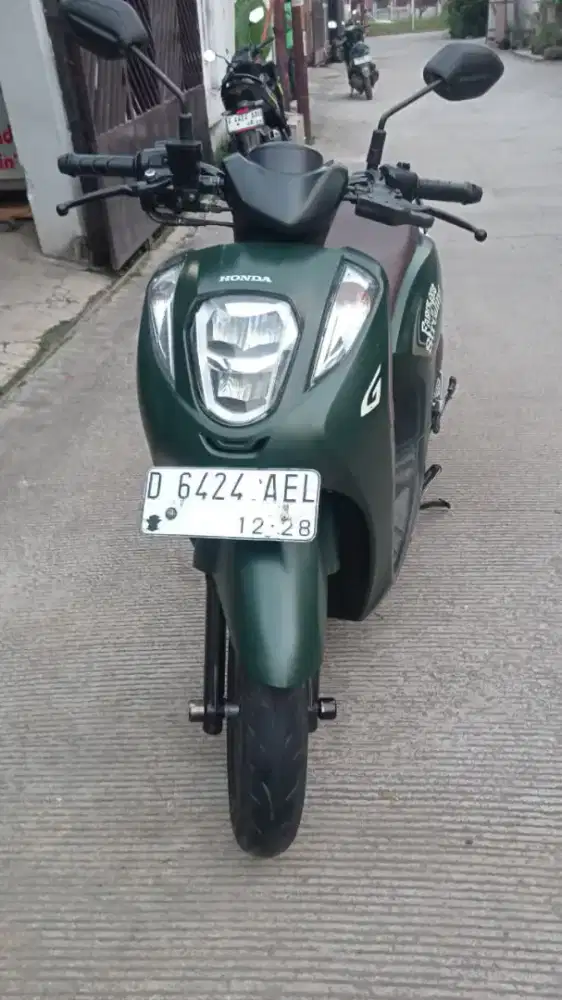 DIJUAL HONDA GENIO CBS ISS THN 2023 WARNA HIJAU