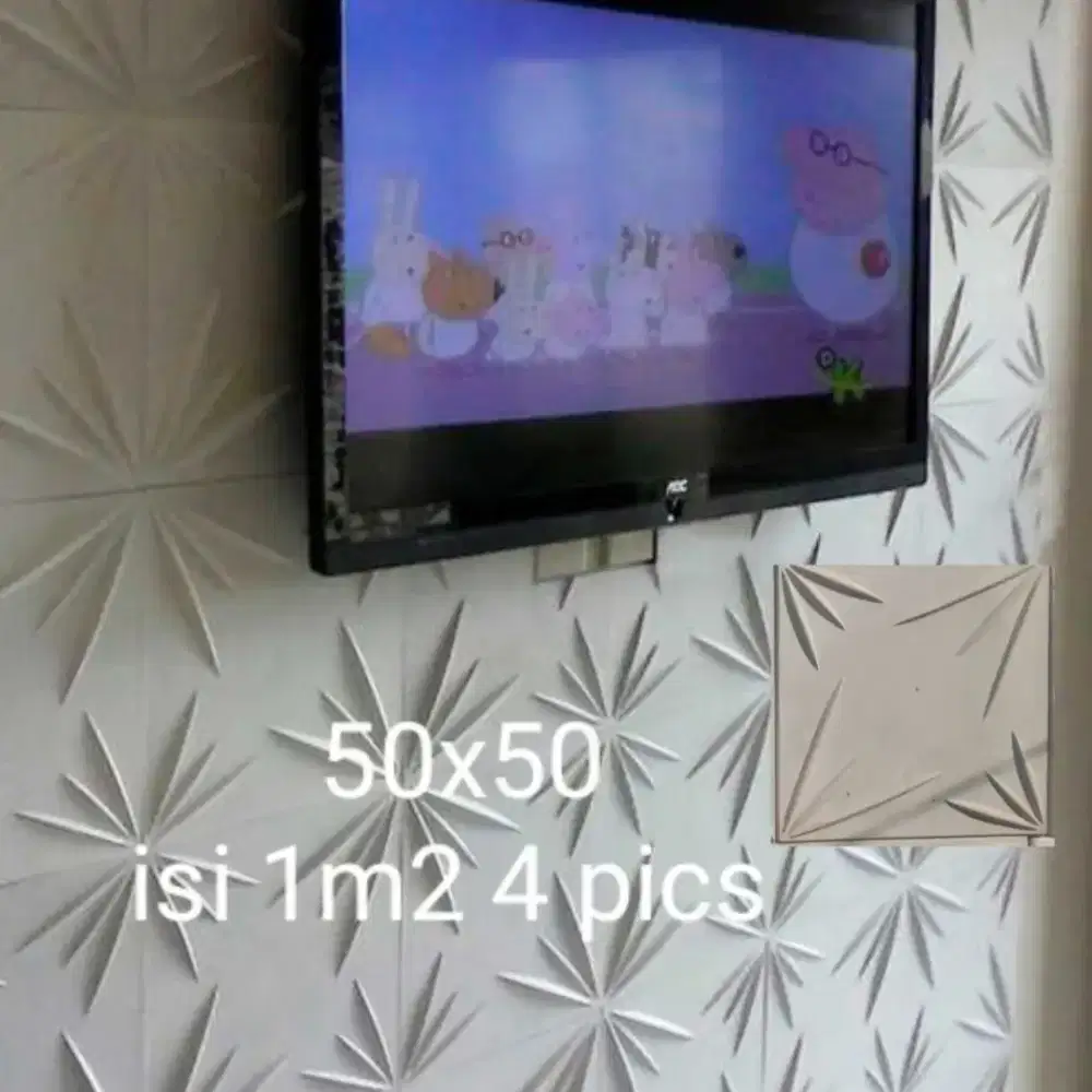 Jual  wallpanel  3d beton