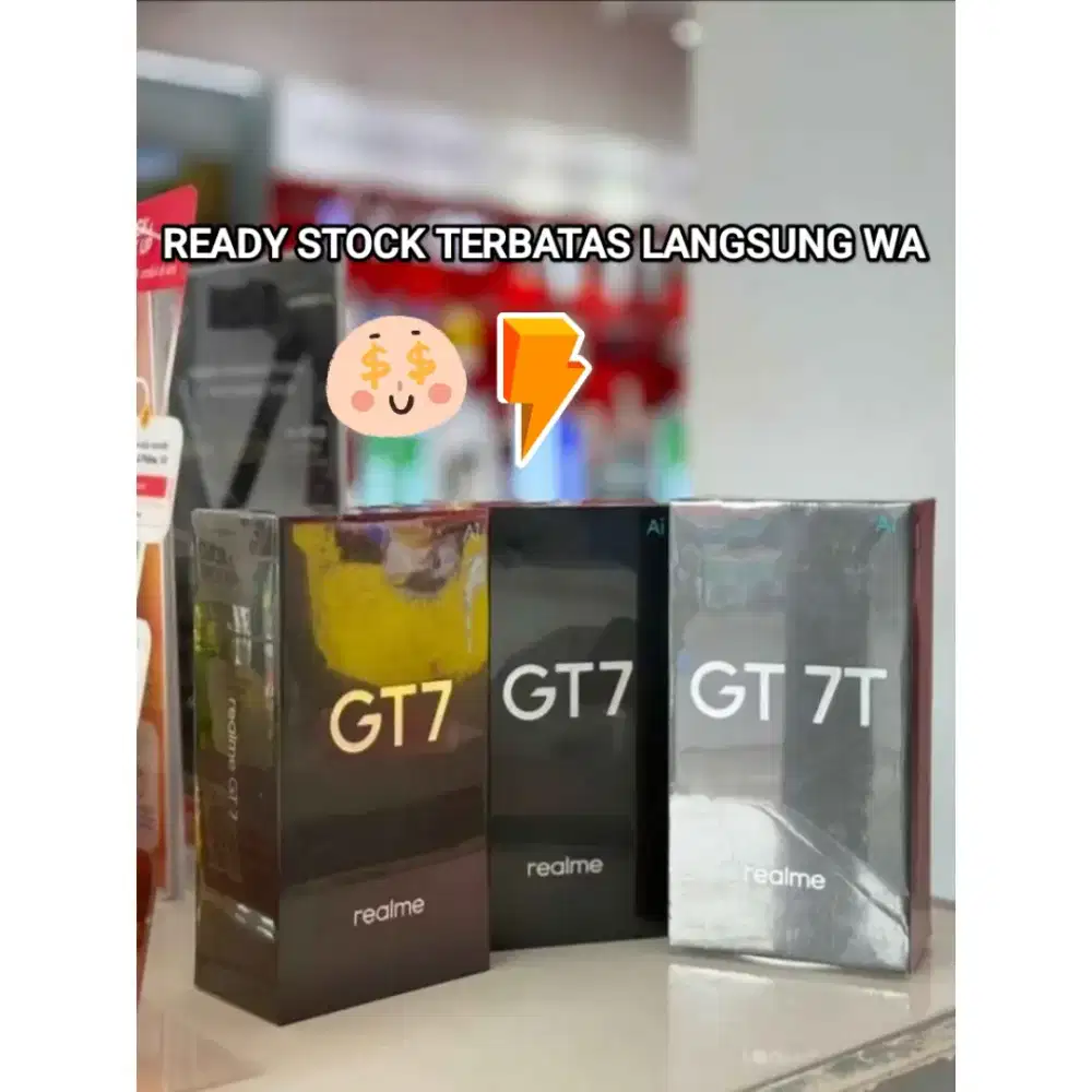 BARI REALME GT 7T DAN 7 NEW GRANSI 1TAHUN.BANYAK PROMO