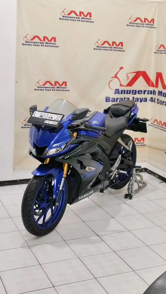 Yamaha R15 V3 Tahun 2019 warna Biru