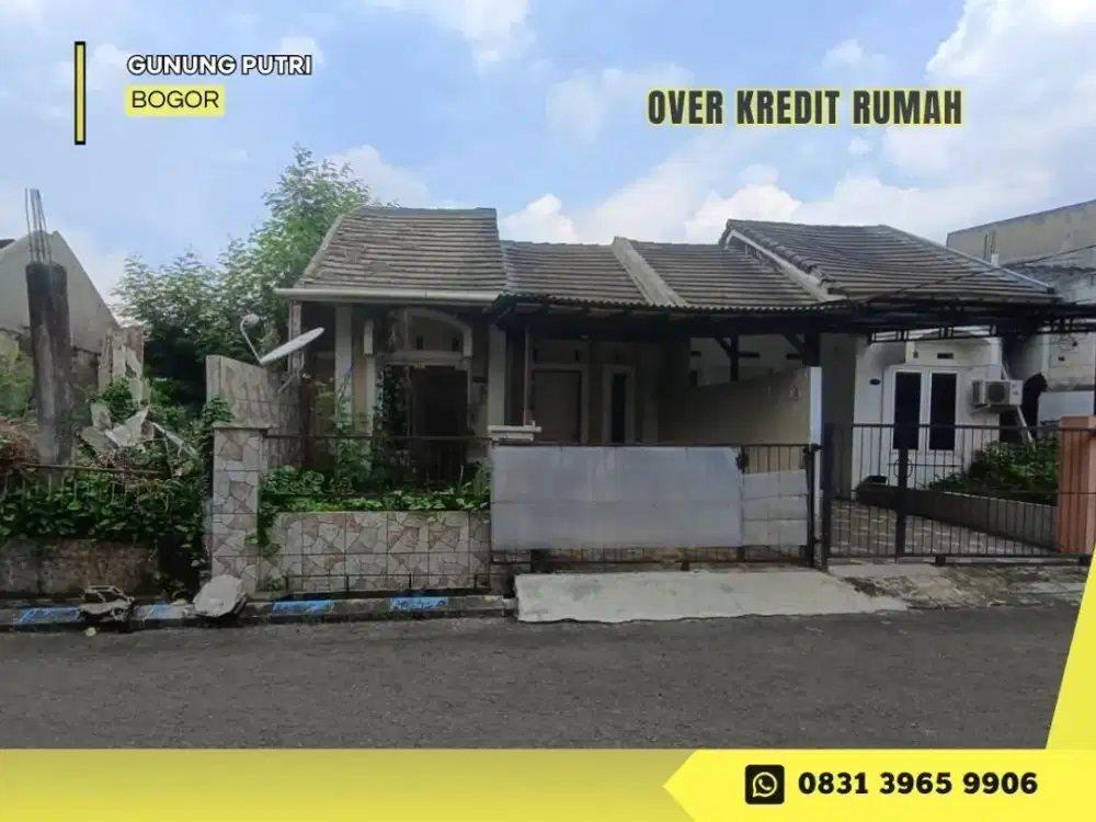 Jual Over Kredit rmh dkt Tol Cimanggis 129JT di Bukit Golf Riverside