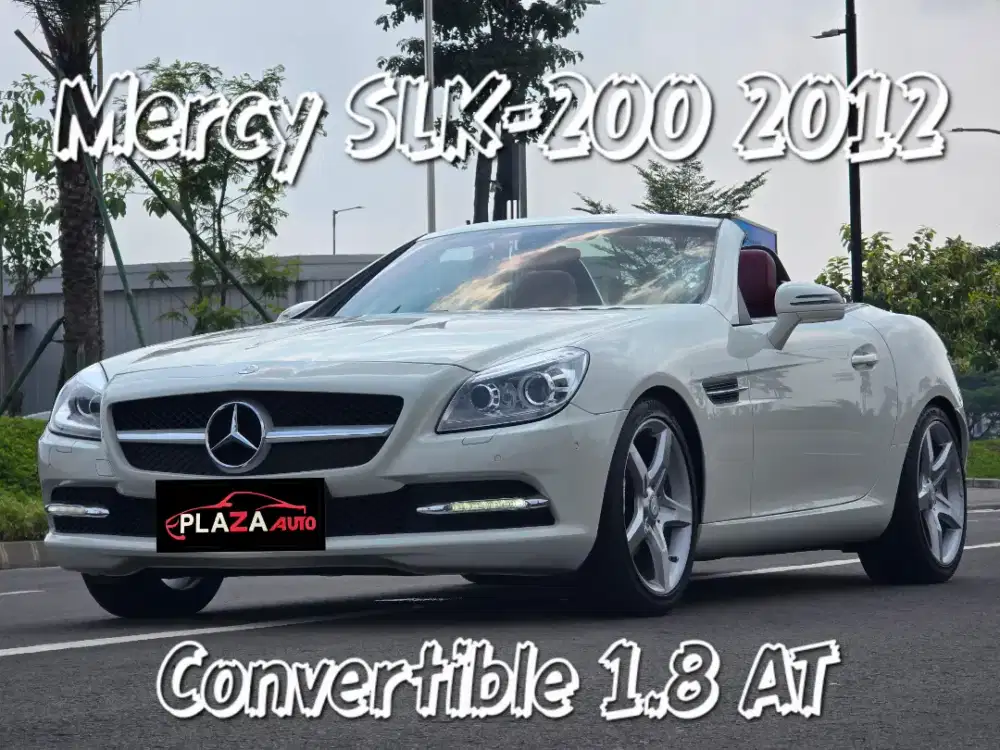 Mercedes Benz SLK-200 2012
Convertible 1.8 Automatic (DP mulai 5 juta)