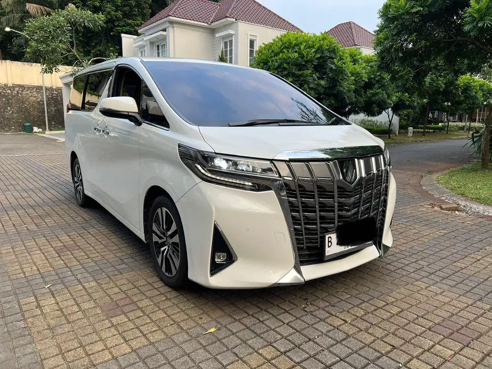 (CASH) Toyota Alphard G AT 2021 Putih TSS ATPM Bagus