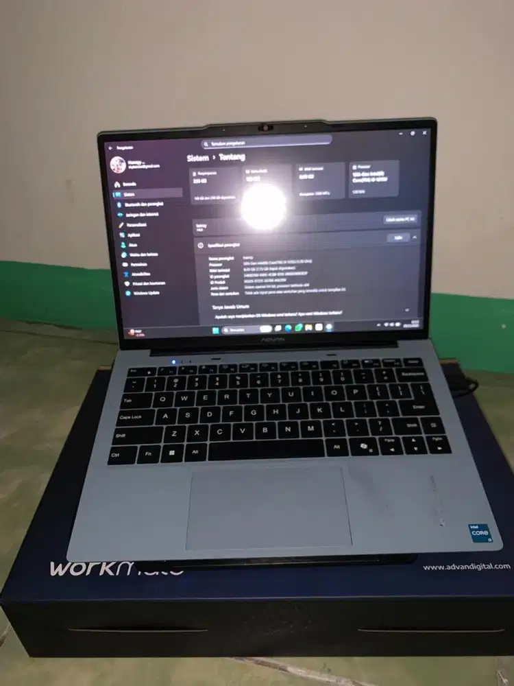 Laptop advan workmate
