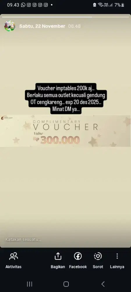 Jual voucher makan imperial tables
