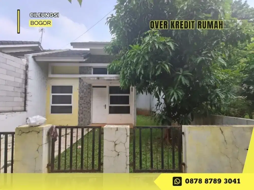 Jual Rumah Over Kredit 79JT dkt Tol di Grand Nusa Indah Bogor