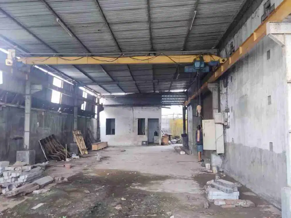 Gudang Siap Huni Murah 3 km ke Tol Gabus di Babelan Tambun Utara