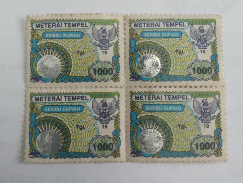 Meterai lama untuk dokumen