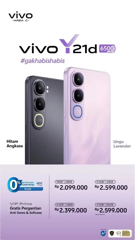 rekomendasi hp 2jutaan tahan lama baterai awet kamera 50mp