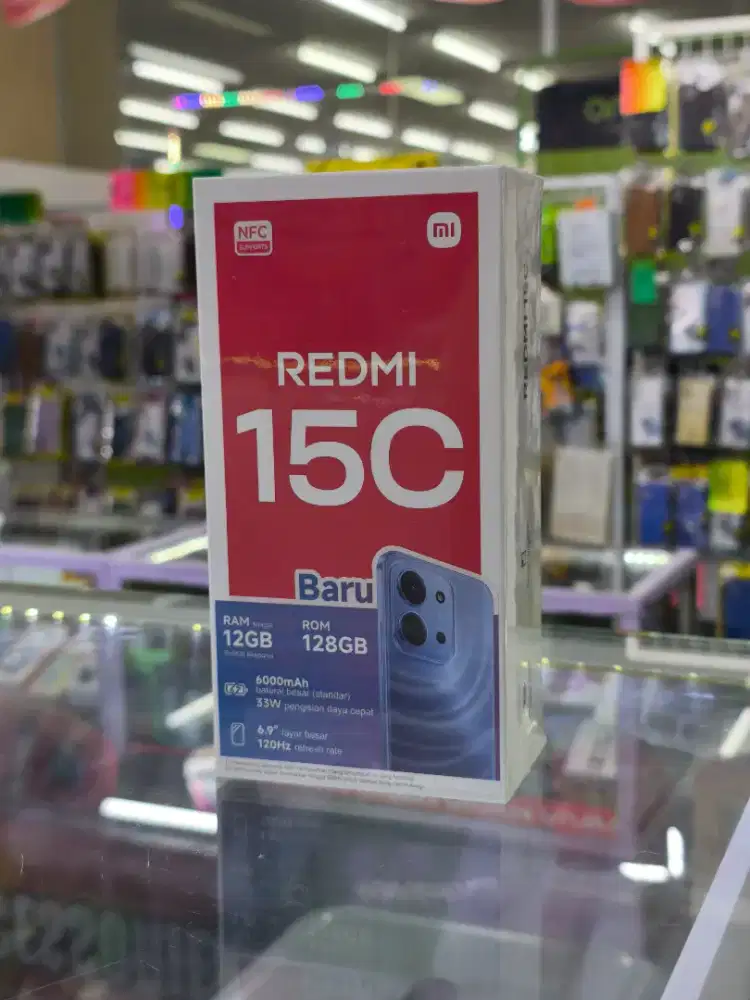 Redmi 15C 6/128gb New Garansi Resmi
