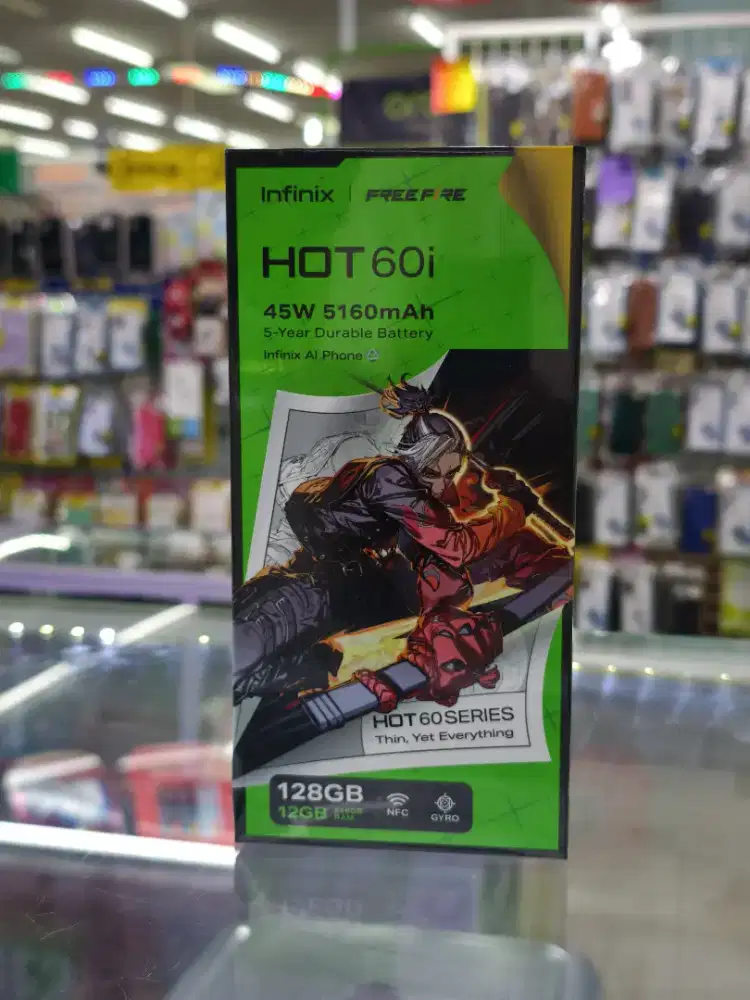 Infinix Hot 60i 6/128gb New Garansi Resmi