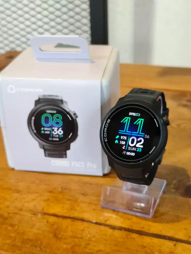 Coros pace pro black