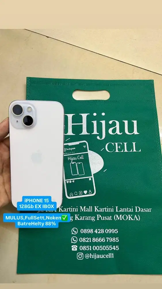 Iphone 15basic internal 128Gb Ex ibox