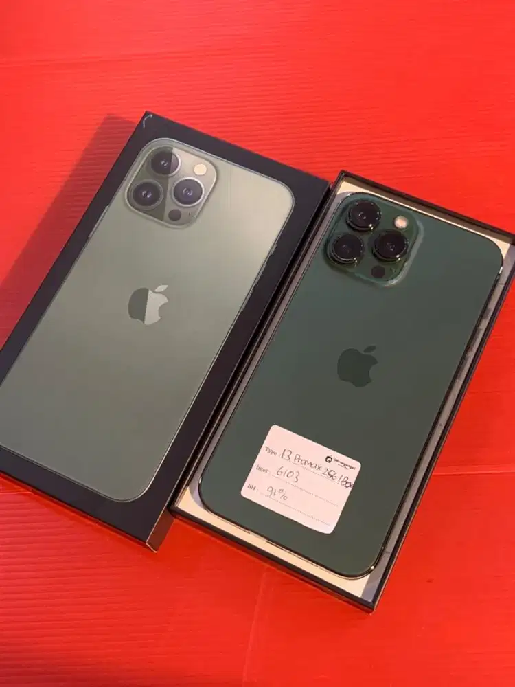 IPHONE 13 PROMAX 256GB EX IBOX GARANSI TOKO