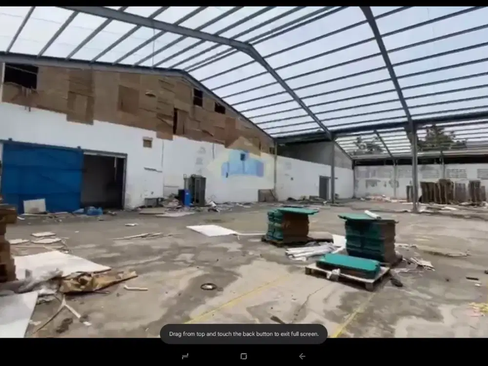 Dijual Pabrik Di Jalan Raya Pantura Serang - Ciujung,Banten