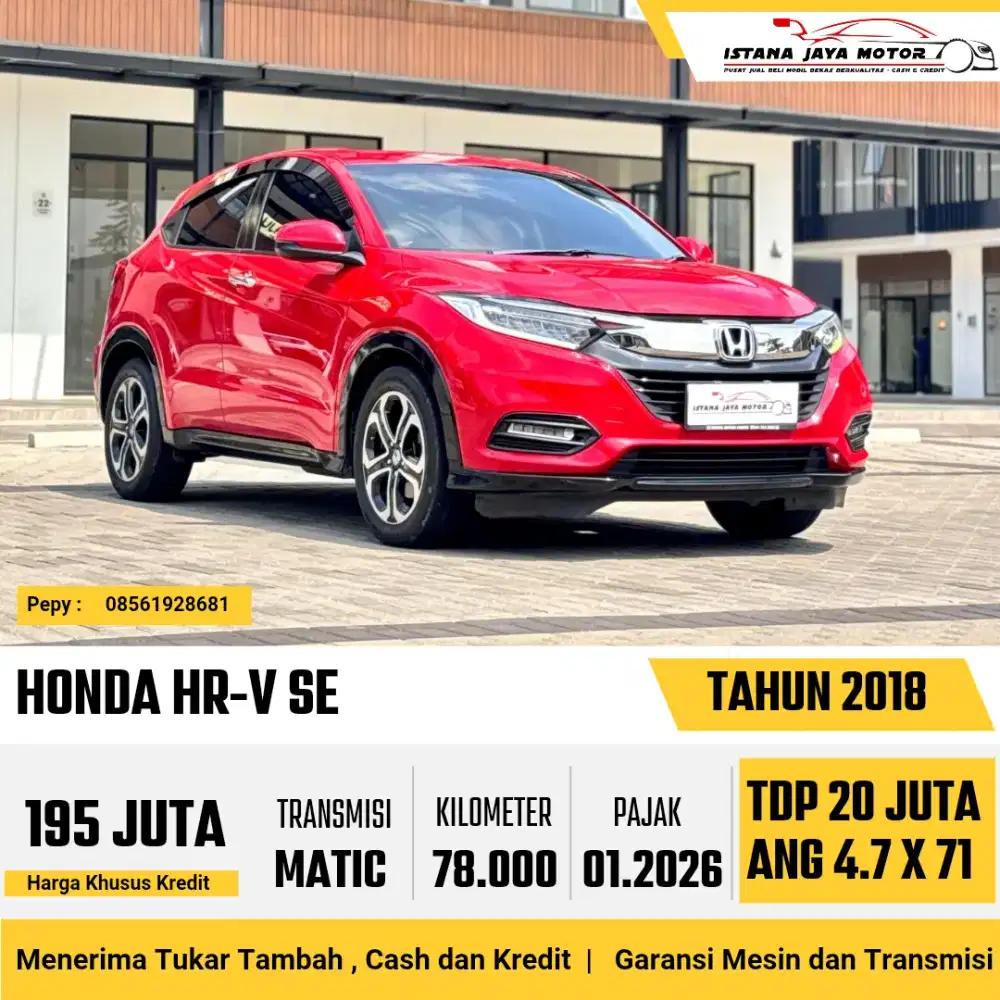 HONDA HRV SE AT 2018