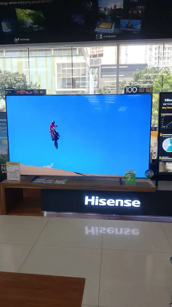 Hisense 4k qled google tv 100 inch 100q6n
