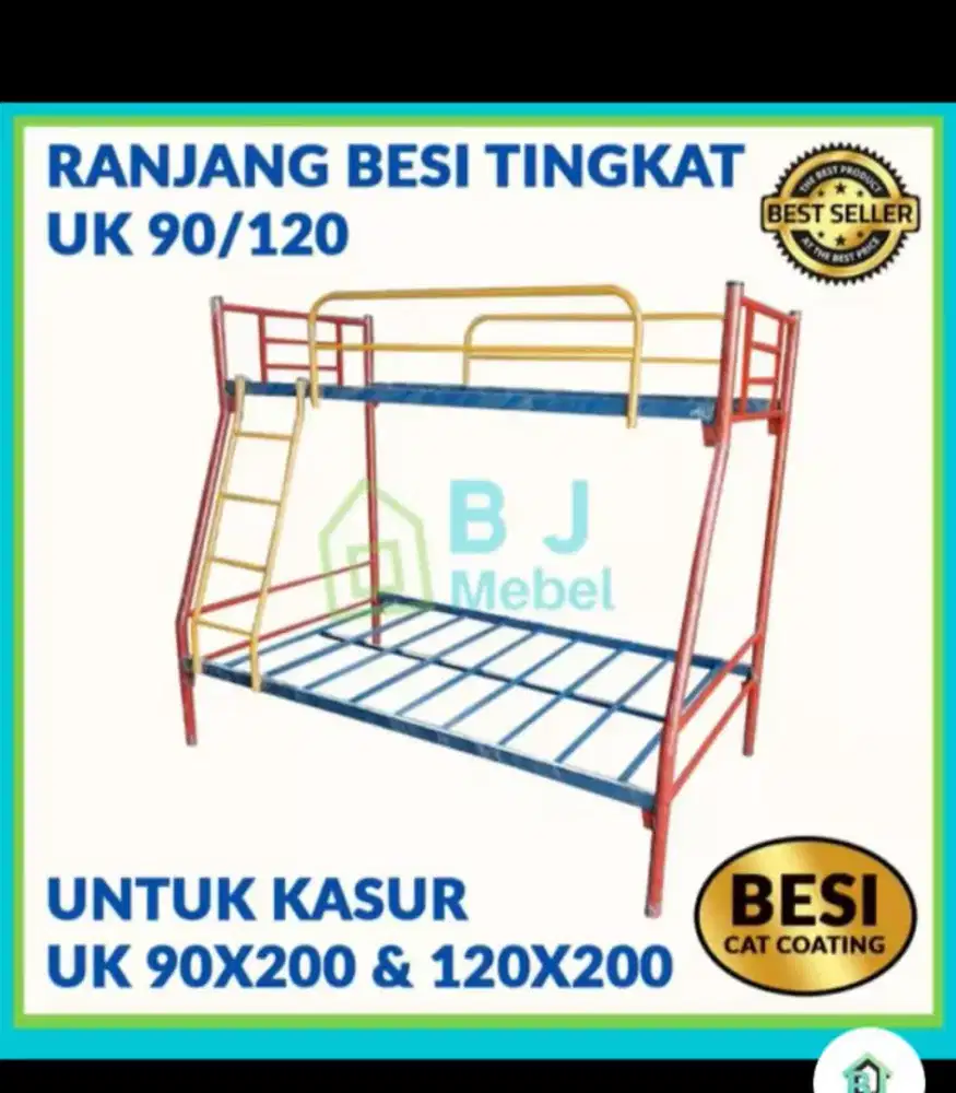 Ranjang Tingkat Rainbow