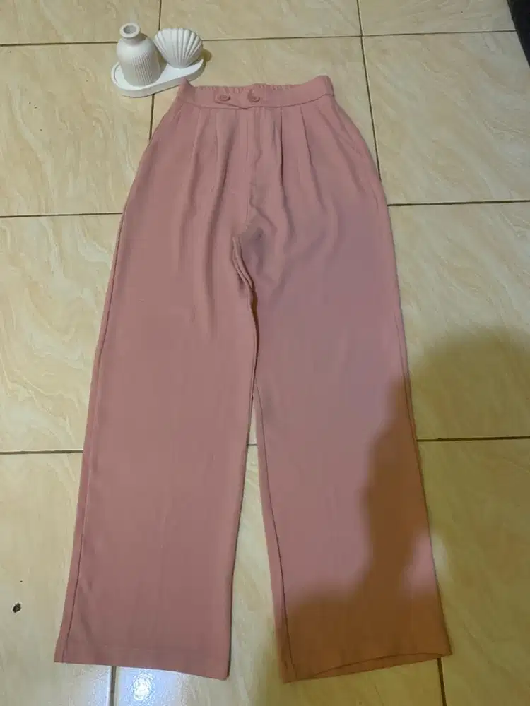 Jual Celana Wanita Blush Pink