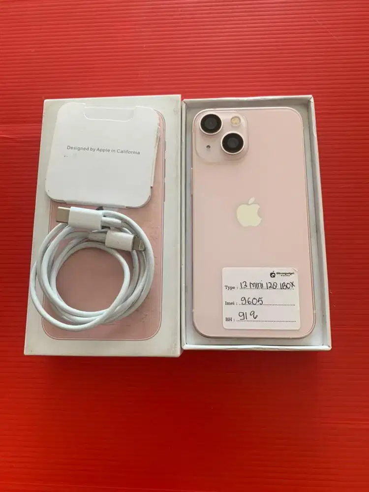 IPHONE 13 MINI 128GB EX IBOX GARANSI TOKO