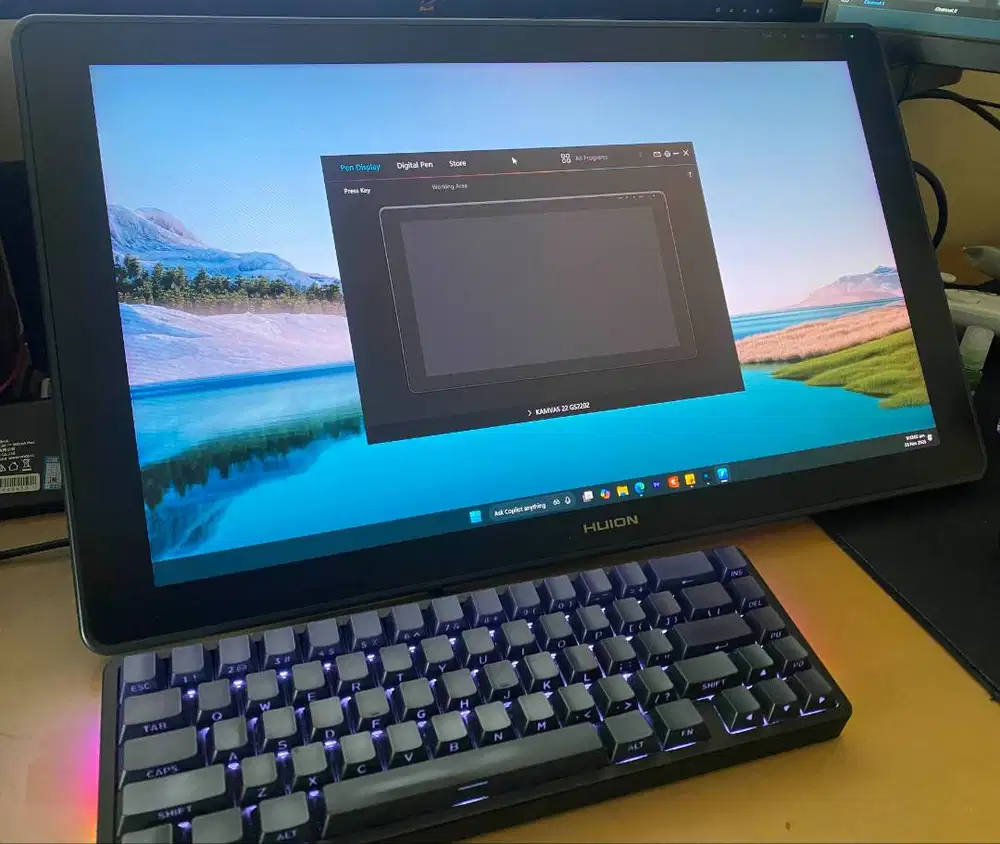 Display Drawing Tablet Huion Kamvas 22 Plus