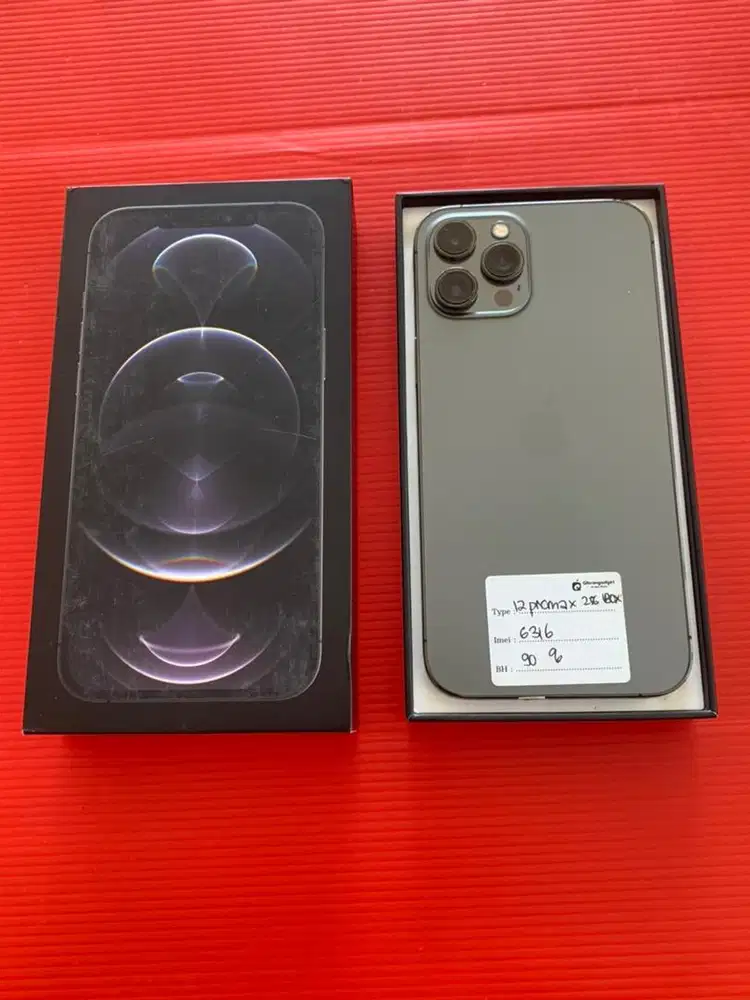 IPHONE 12 PROMAX 256GB EX IBOX GARANSI TOKO